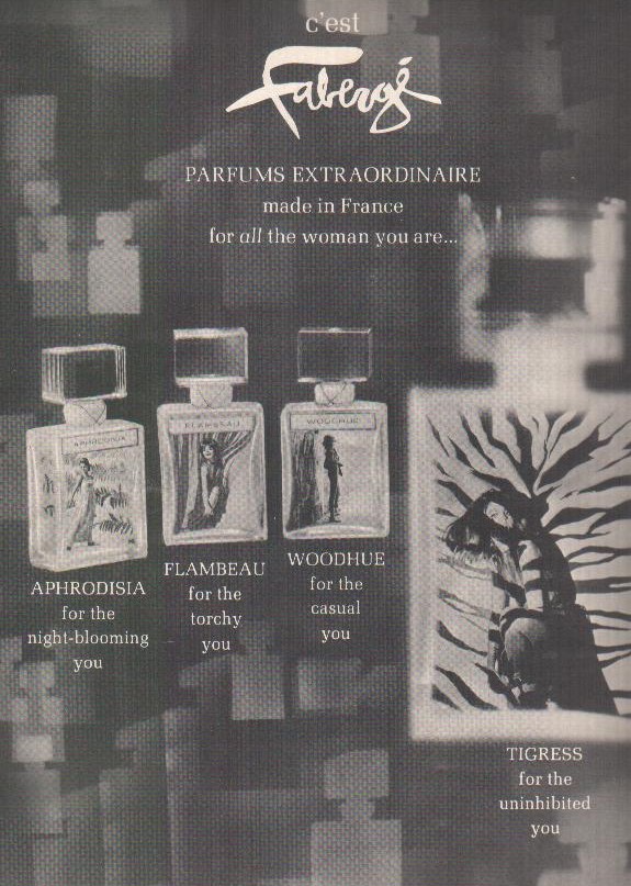 Aphrodisia by Fabergé: A Soft Chypre From the Past ~ Vintages
