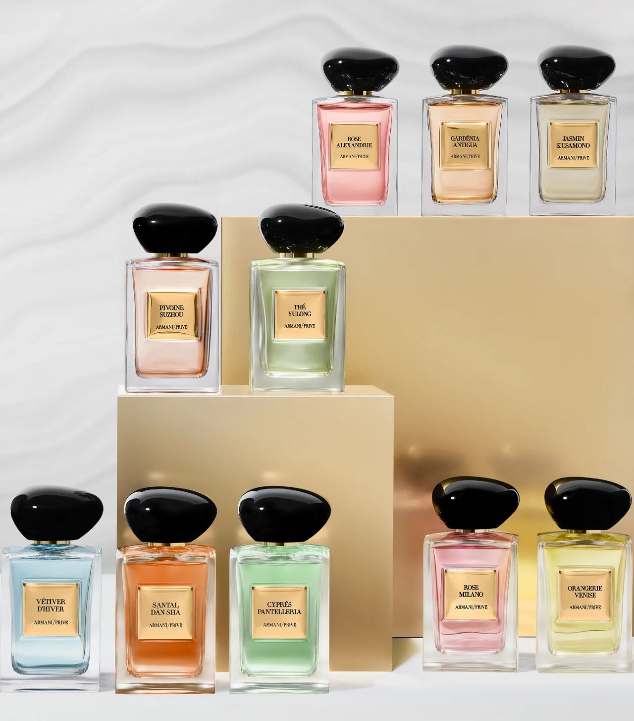 Armani Prive Les Eaux bottles