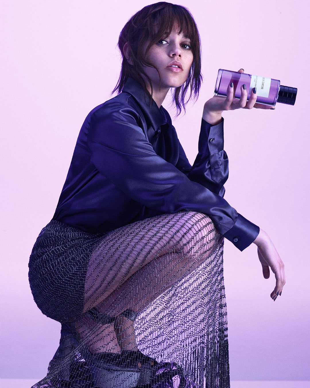 Jenna Ortega Stars in the New Campaign for Dior's Gris Dior New