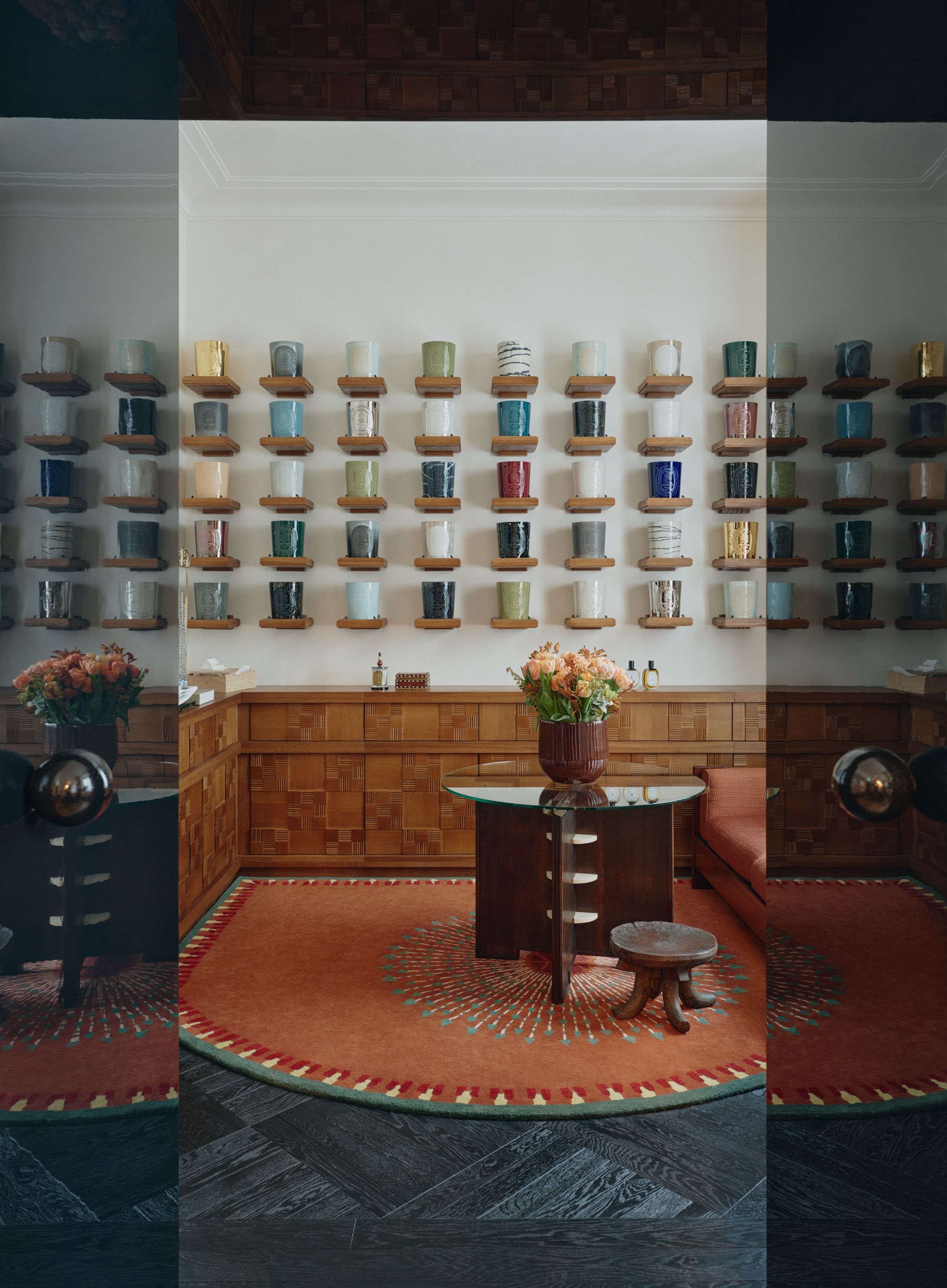 Maison Diptyque, 7 rue Duphot, in the heart of Paris