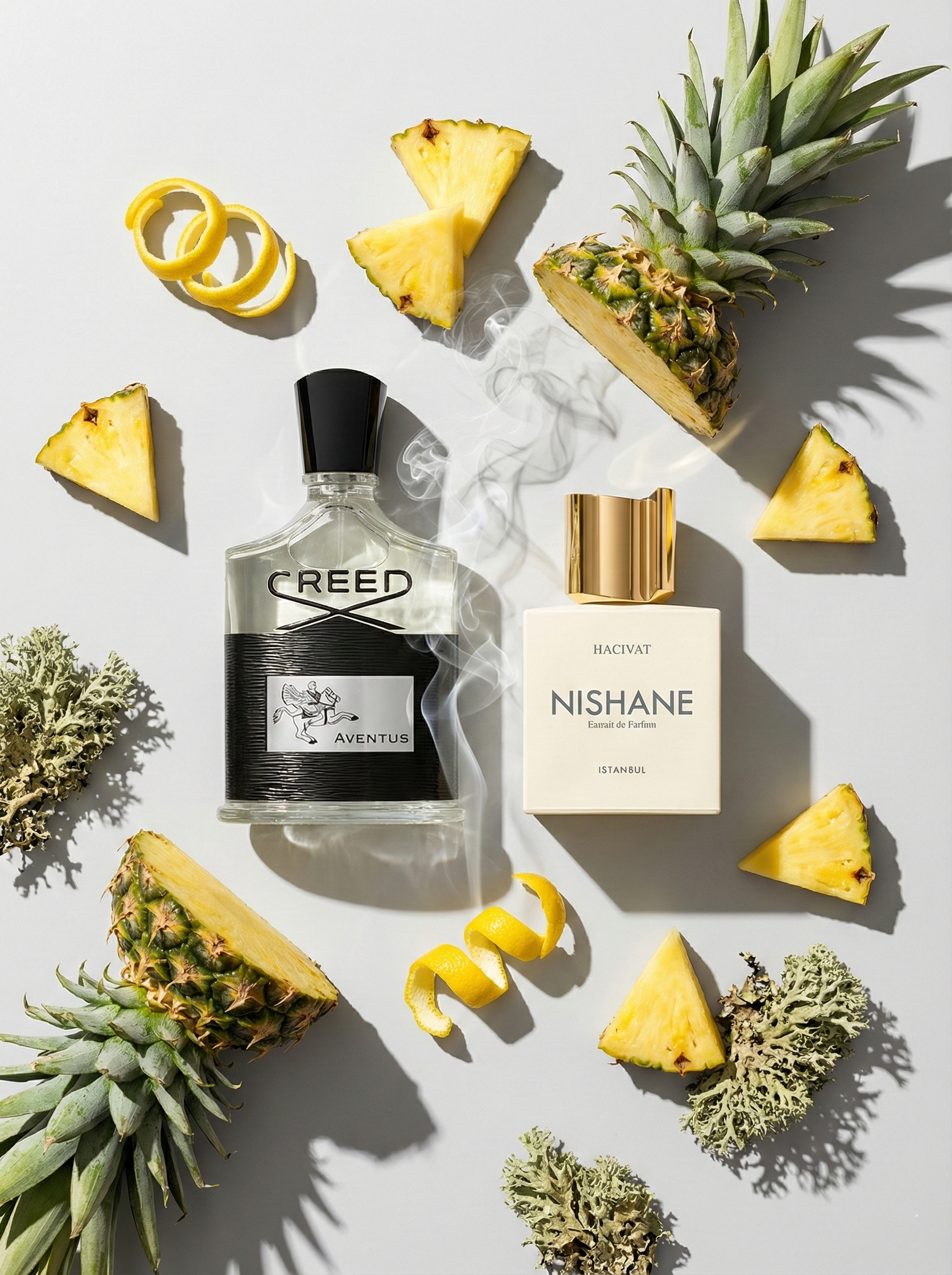 Creed Aventus a Nishane Hacivat