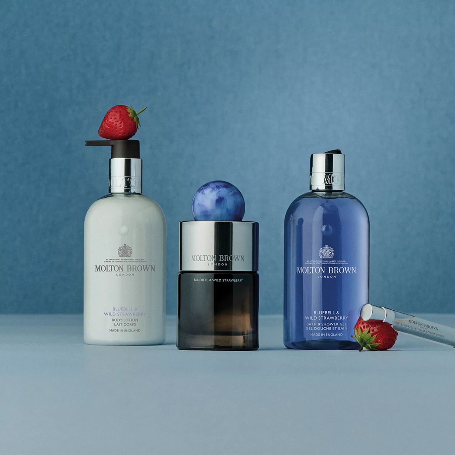 Bluebell & Wild Strawberry EDP, Lotion and Bath/Shower gel