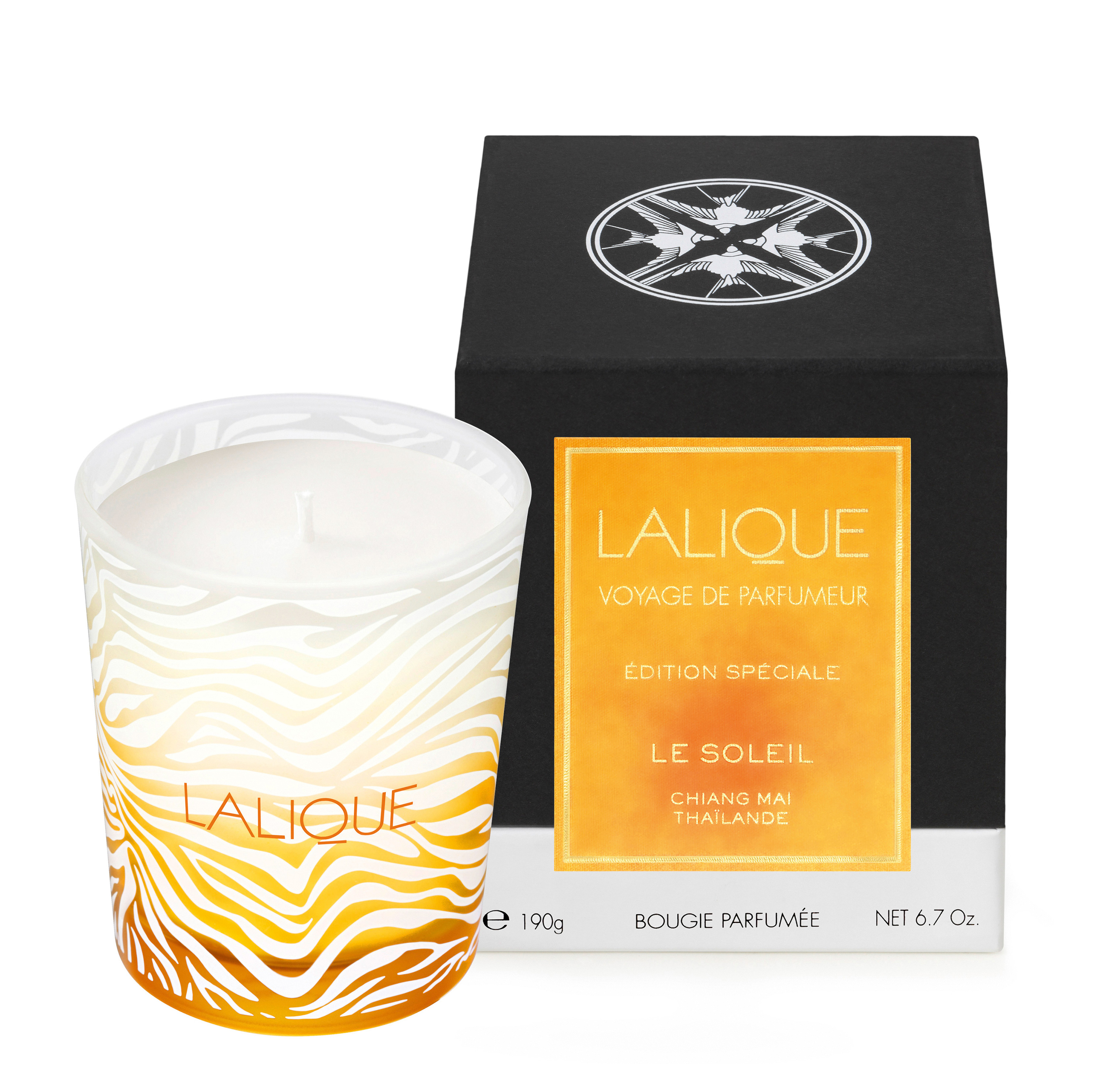 Lalique Le Soleil Special Edition Candle 2022: Celebrating The Year Of The  Tiger ~ Scented Home & Garden