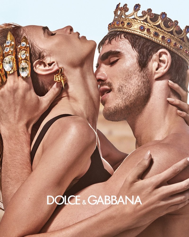 Who is in the New Dolce And Gabbana Commercial  