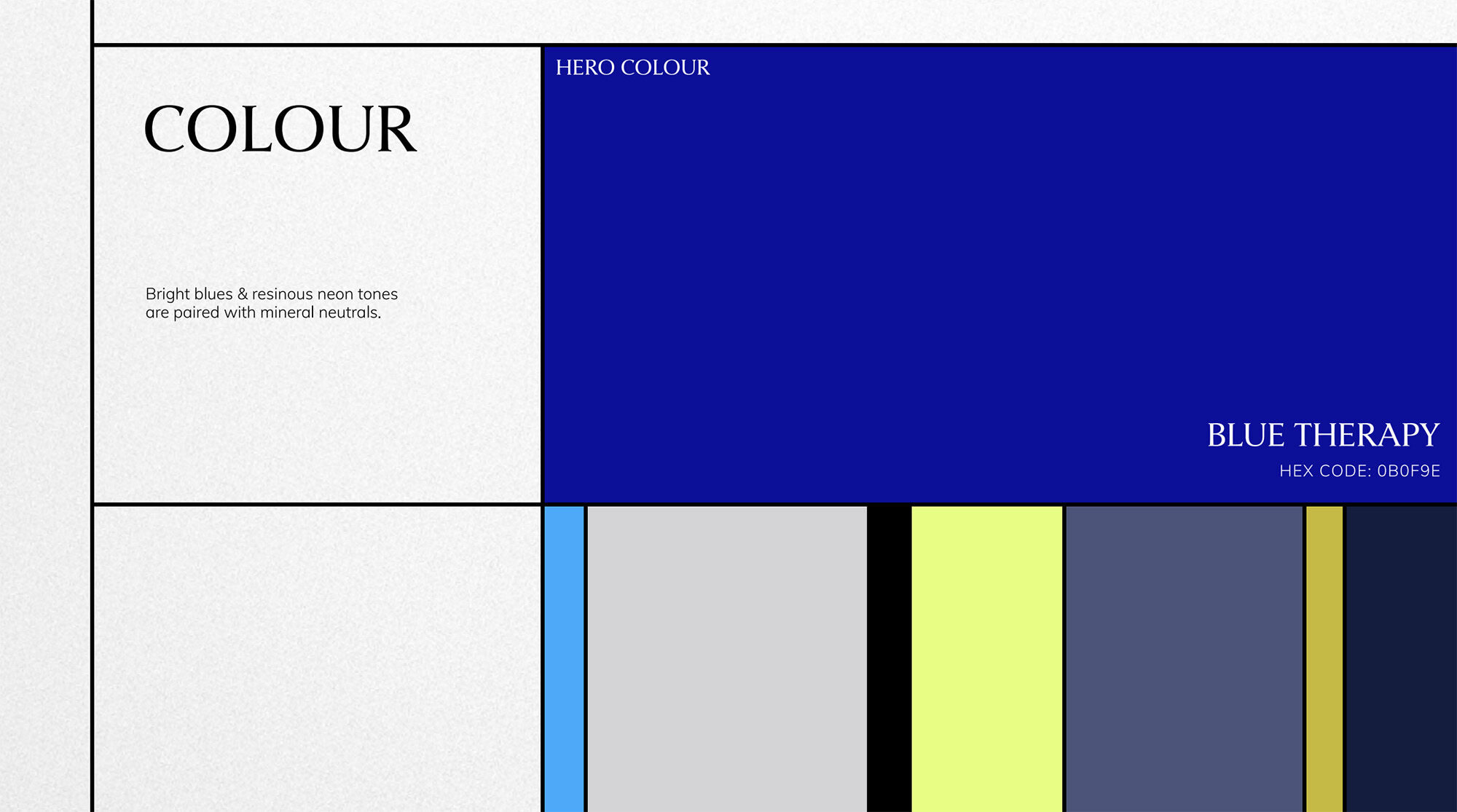 Color appeal of Marine.