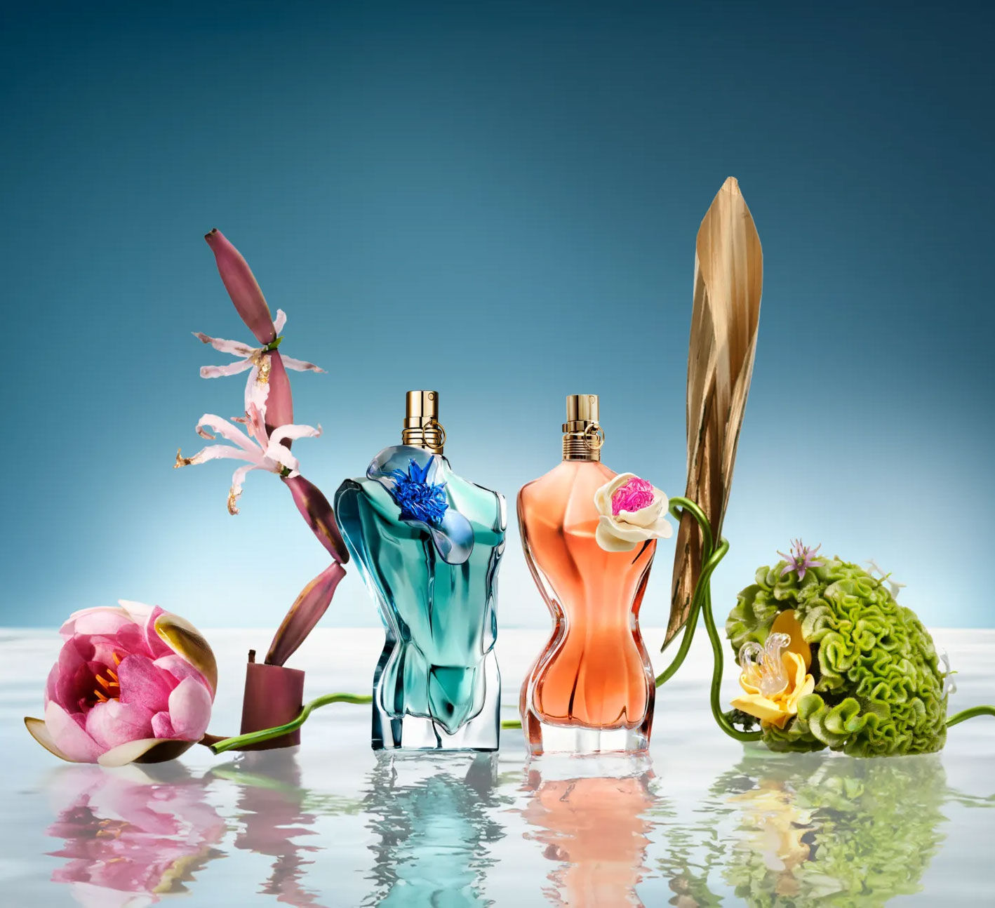 jean paul gaultier le beau flower and la belle flower edition 2025