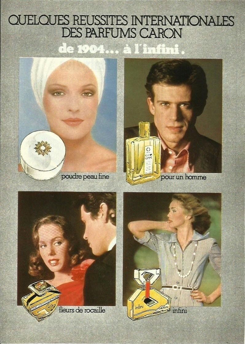 Caron vintage poster