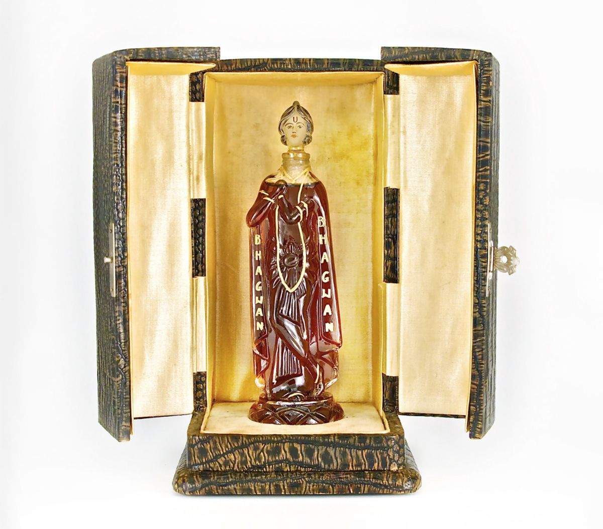 Baccarat perfume bottle.