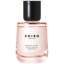 香水(女性用) SHIRO SPRING LETTER Eau de Parfum 50ml Spring Letter Shiro perfume - a new fragrance for women 2023