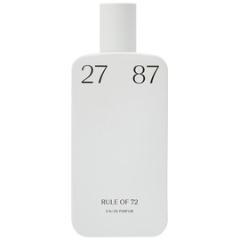 Rule of 72 27 87 香水- 一款2023年中性香水