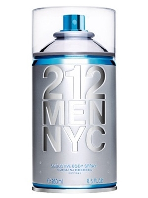 212 Men NYC Body Spray Carolina Herrera pour homme
