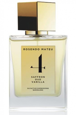 NO 4 Saffron, Oud, Vanilla Rosendo Mateu Olfactive Expressions para Hombres y Mujeres