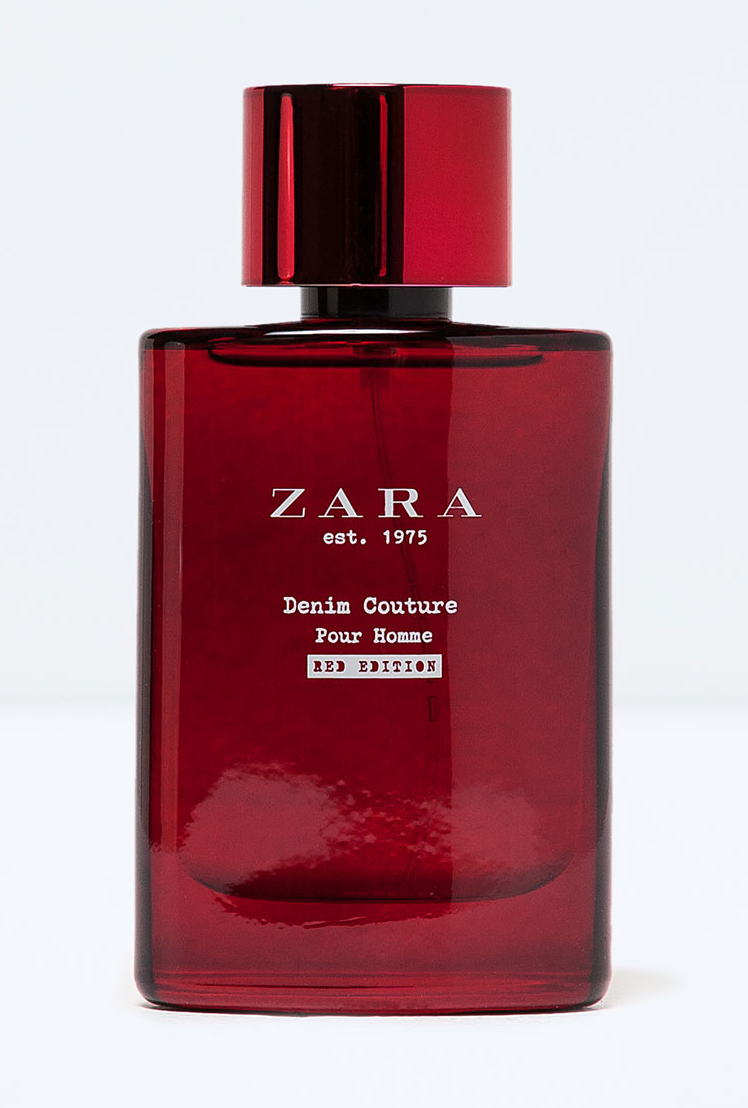 Zara est 1975 Denim Couture Pour Homme Red Edition Zara cologne - a new ...