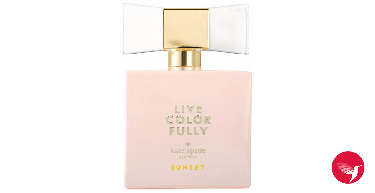 Live Colorfully Sunset Kate Spade perfume a new fragrance for women 2017
