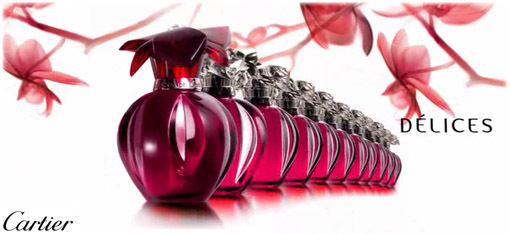 Kết quả hình ảnh cho Nước hoa Delices De Cartier Eau de Parfum nữ của hãng Cartier