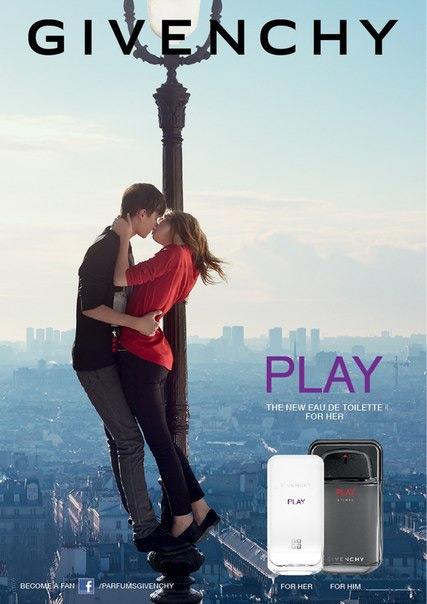 composition h w of o Givenchy fragrance a perfume de Eau Play for 2013  Toilette For Her  women