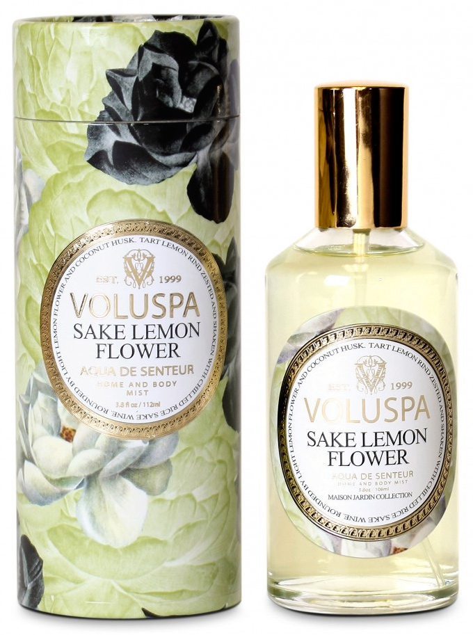 Sake Lemon Flower Voluspa perfume a fragrance for women and men 2014