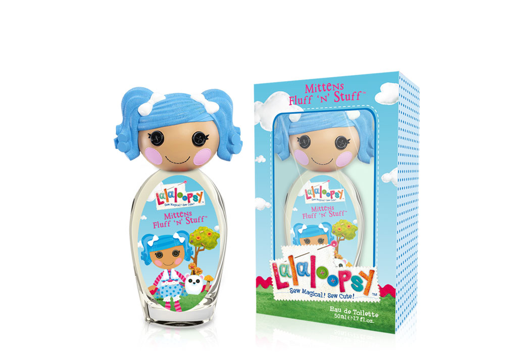 Lalaloopsy Blue Silly Hair Mittens Fluff 'n' Stuff - wide 1