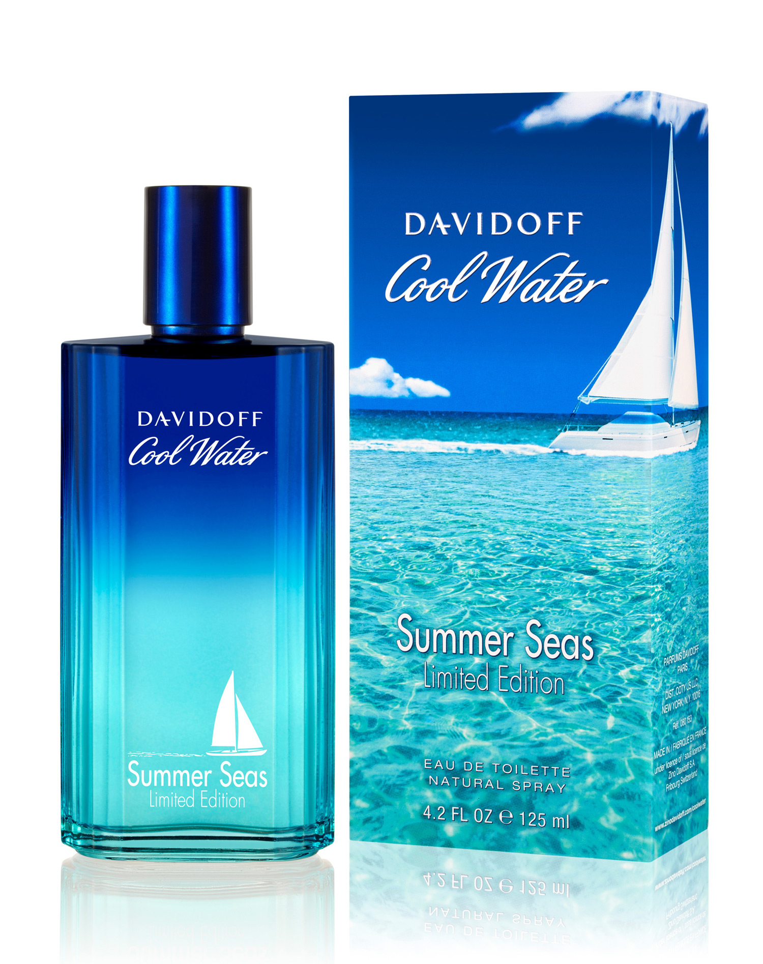 Cool Water Man Summer Seas Davidoff Colonia - una nuevo fragancia para