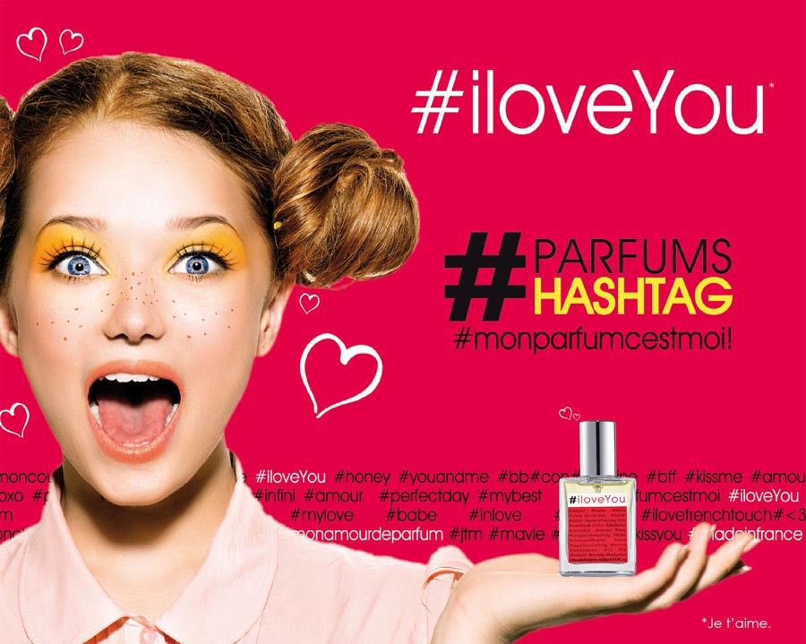 iloveYou Parfum Hashtag perfume a new fragrance for women 2015