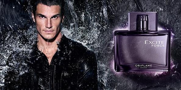 Excite Force Oriflame cologne - a new fragrance for men 2015