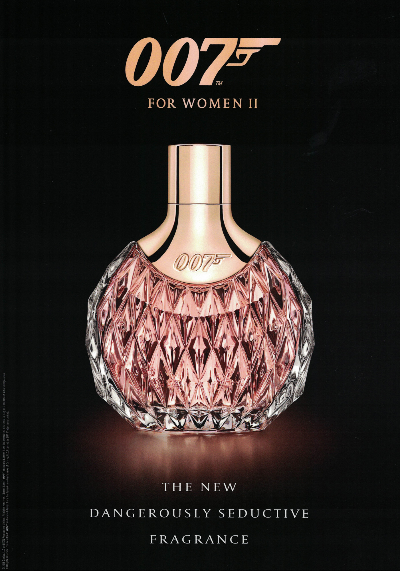 James Bond 007 for Women II Eon Productions perfume - a new fragrance