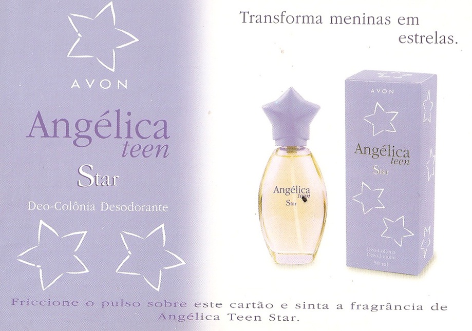 Angélica Teen Star Avon perfume a fragrance for women 2001