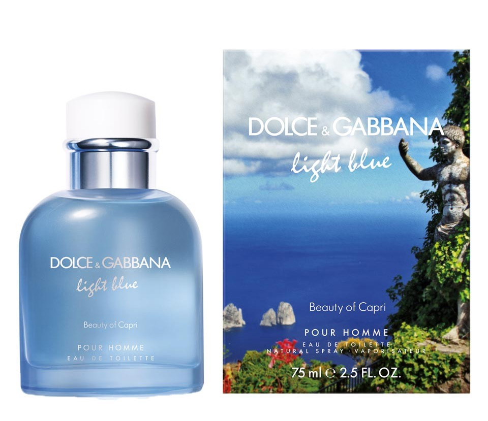 Light Blue Pour Homme Beauty of Capri Dolce&Gabbana cologne - a new ...