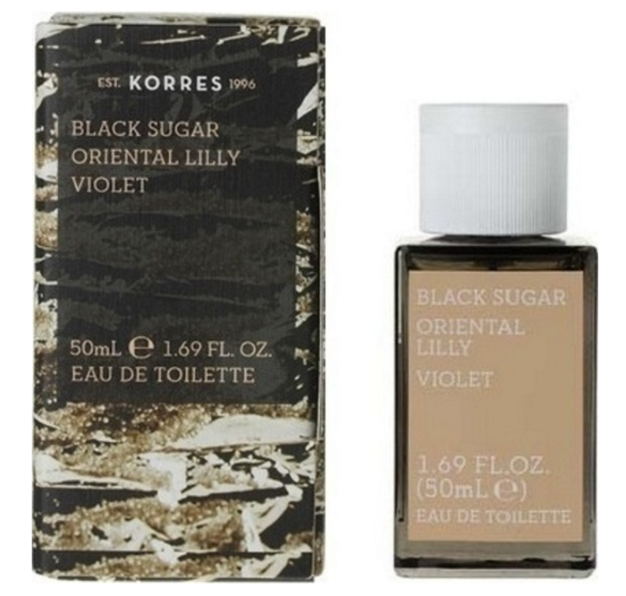 Black Sugar Oriental Lily Violet Korres perfume a new fragrance for women 2015