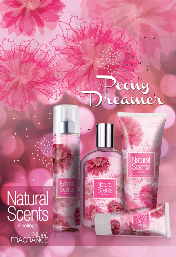 Peony Dreamer Natural Scents perfume a fragrance for women 2012