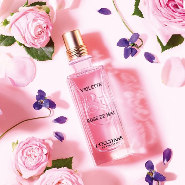 Violette & Rose de Mai L`Occitane en Provence perfume a