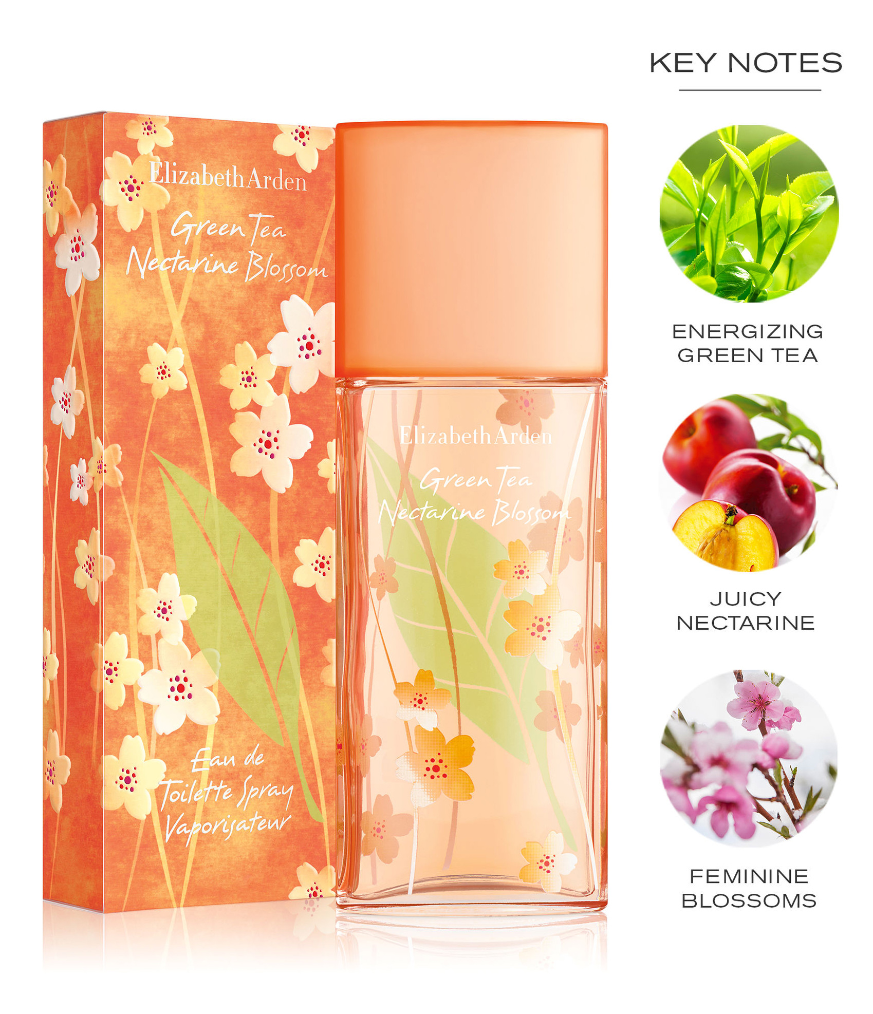 Green Tea Nectarine Blossom Elizabeth Arden perfume - a new fragrance