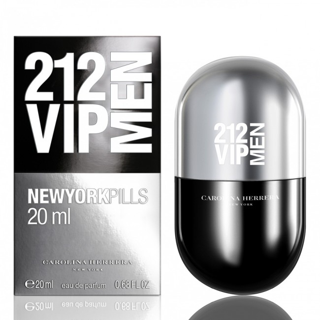 212 VIP MEN Pills Carolina Herrera colônia - a novo fragrância ...