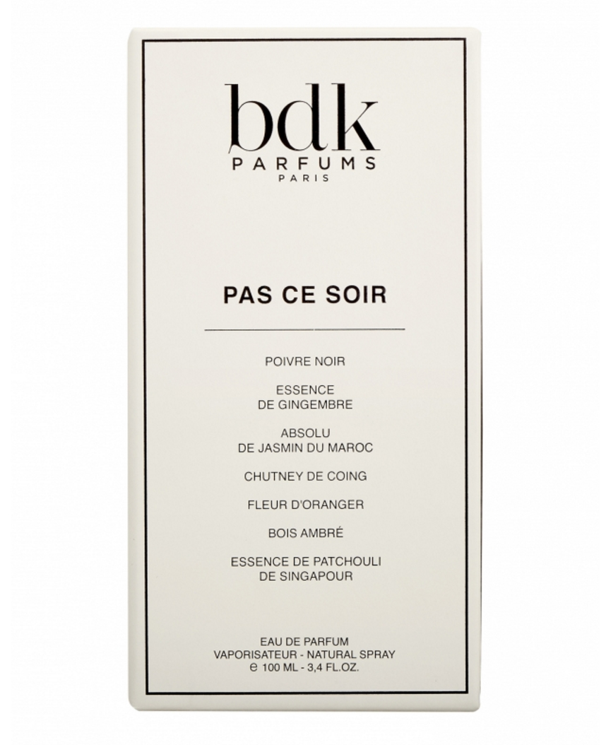 Pas Сe Soir Parfums BDK Paris parfum - un nouveau parfum pour femme 2016
