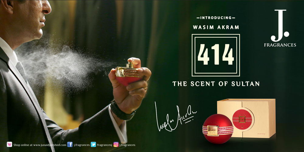 Wasim Akram 414 Junaid Jamshed Cologne ein neues Parfum für Männer 2016