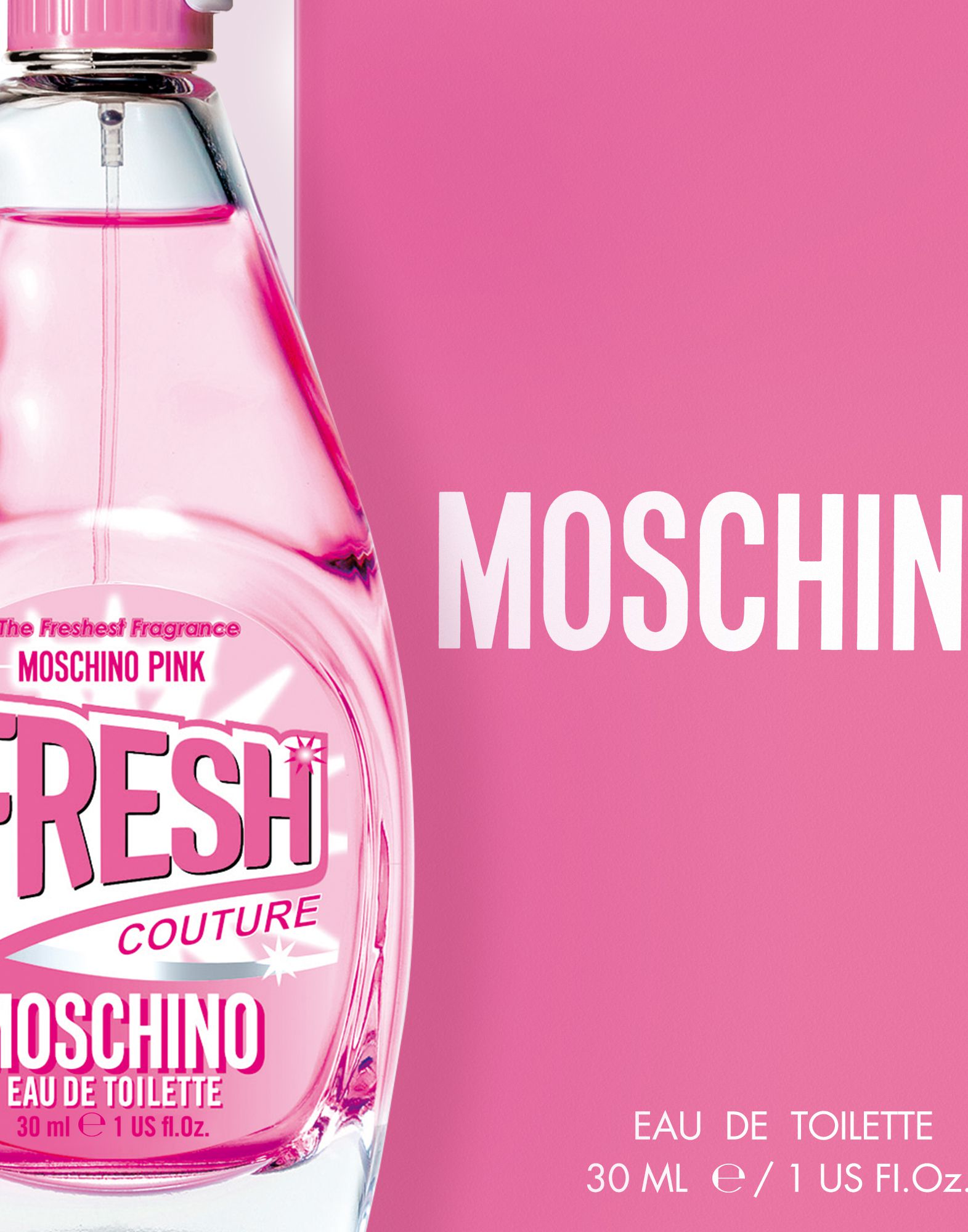 Духи moschino розовые. Moschino Fresh Pink 30ml. Москино Фреш розовые. Moschino Pink Fresh Couture. Туалетная вода Moschino Pink Fresh Couture.