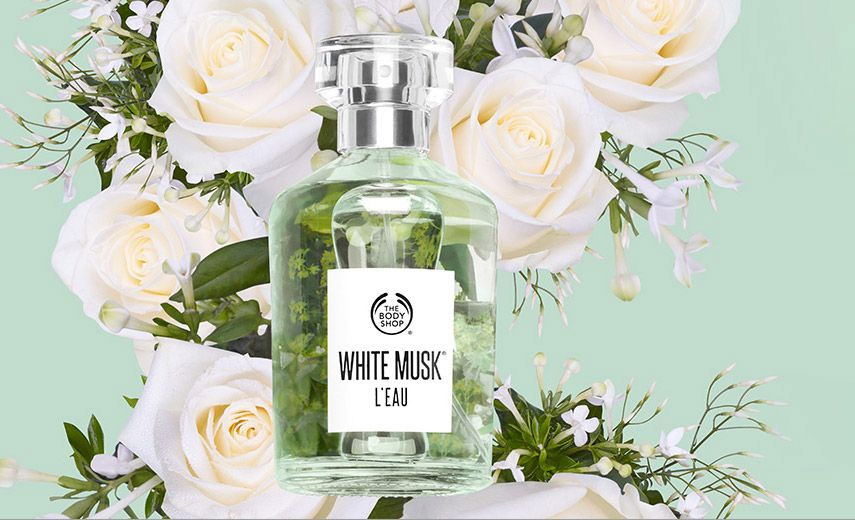 White Musk L`eau The Body Shop Perfume A New Fragrance For Women And Men 2017