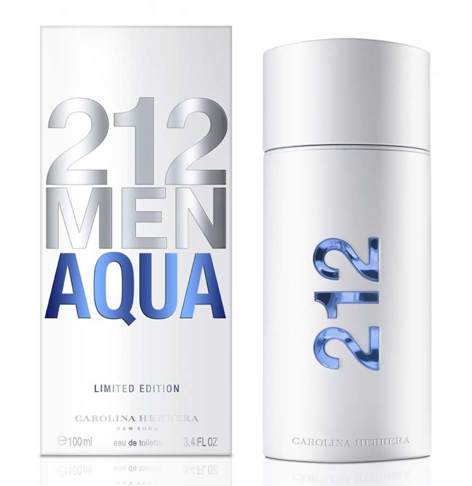 212 Men Aqua Carolina Herrera cologne - a new fragrance for men 2017