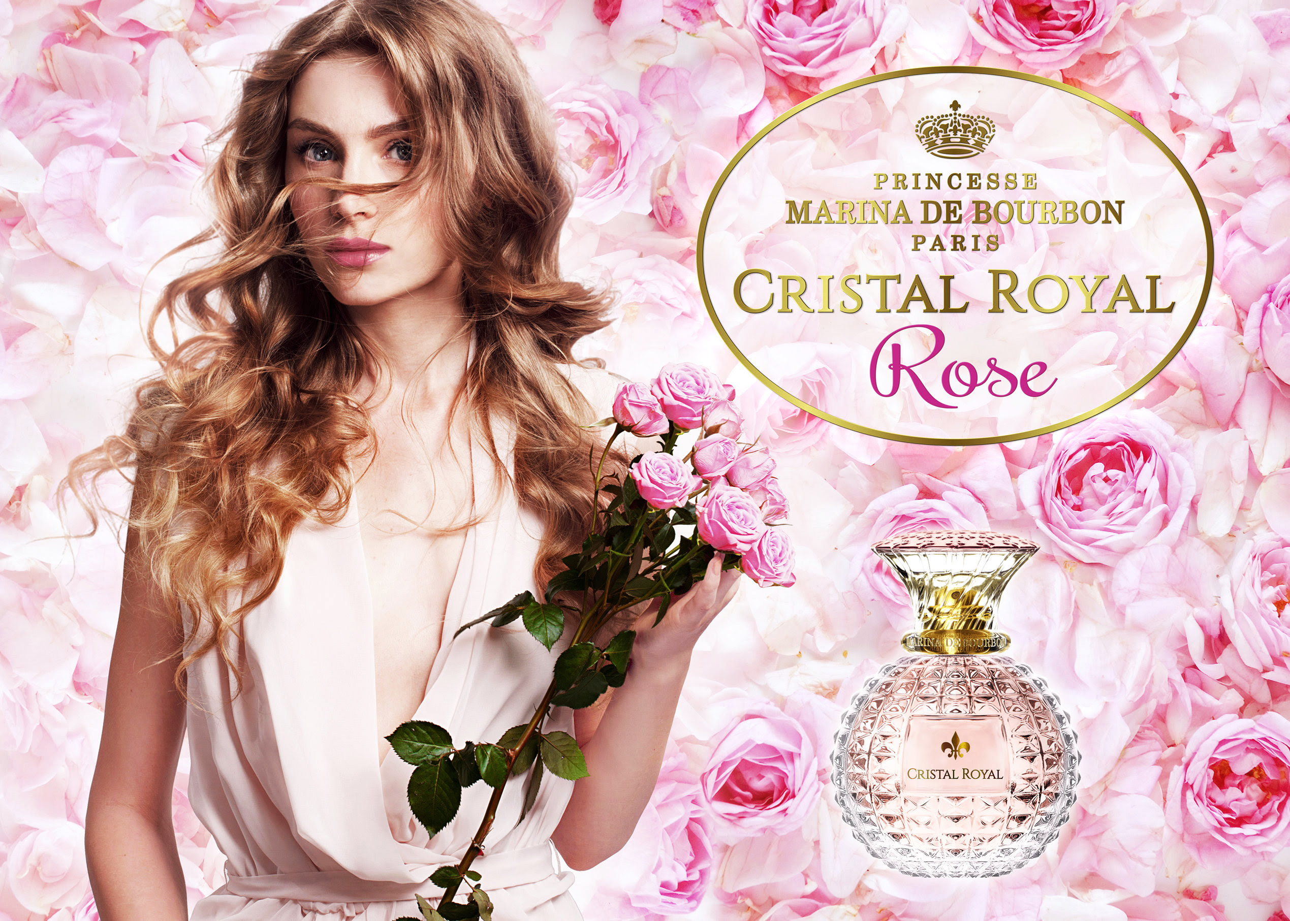 Cristal Royal Rose Princesse Marina De Bourbon perfume - una nuevo ...