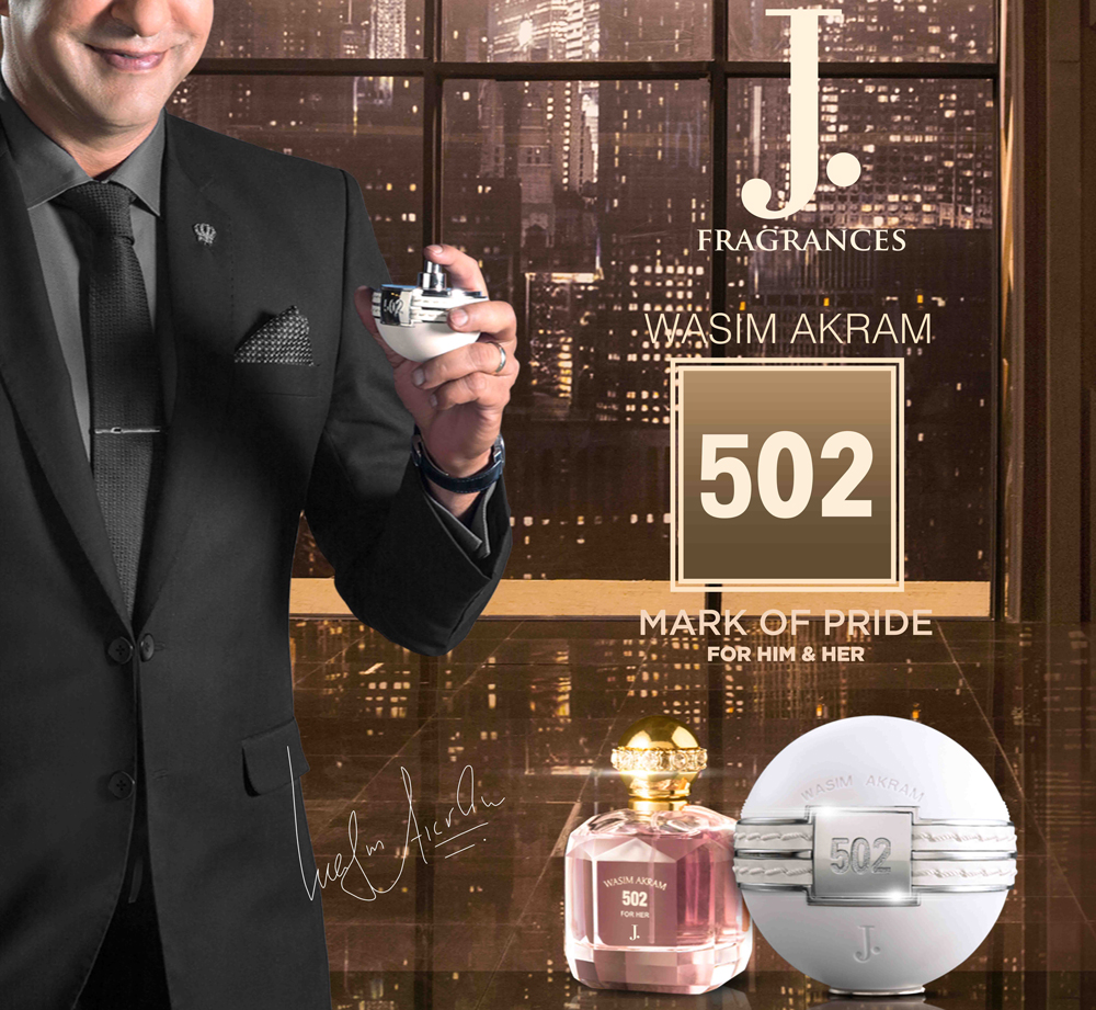 wasim akram cologne