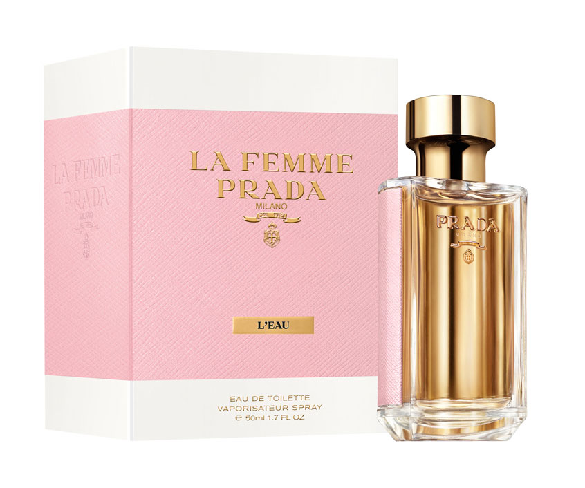 Prada La Femme L'Eau Prada perfume - a new fragrance for ...