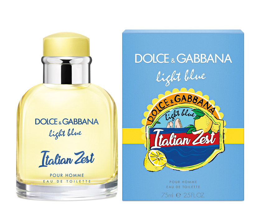 light blue zest dolce gabbana