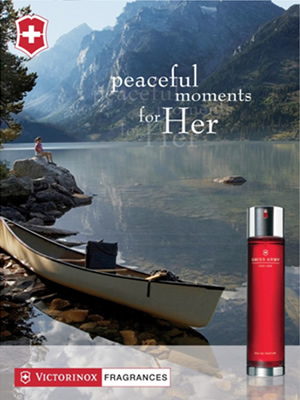 swiss army for her perfume