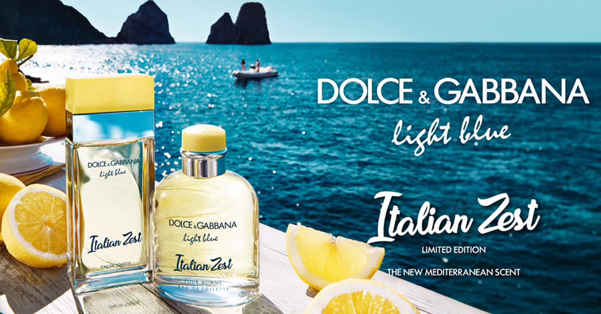 Dolce & Gabbana Light Blue Italian Zest Limited Duo New Fragrances