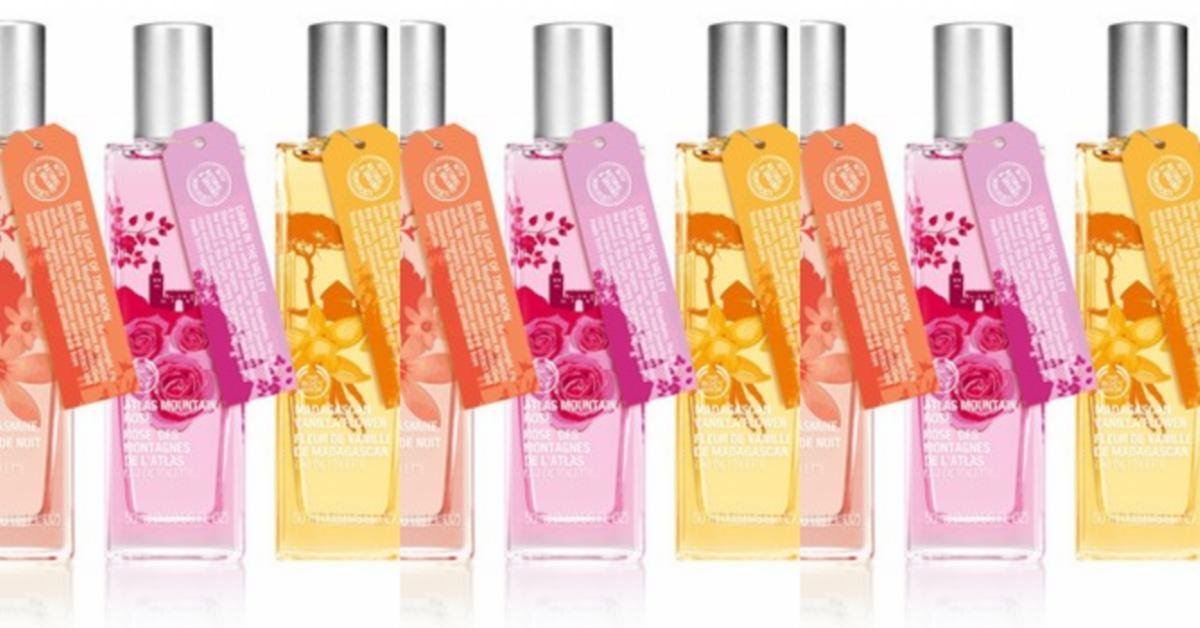 The Body Shop Scents of the World New Fragrances