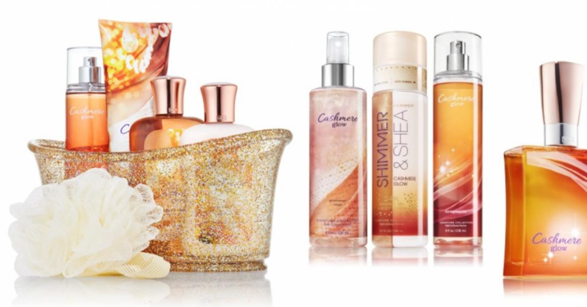 Bath and Body Works Cashmere Glow New Fragrances