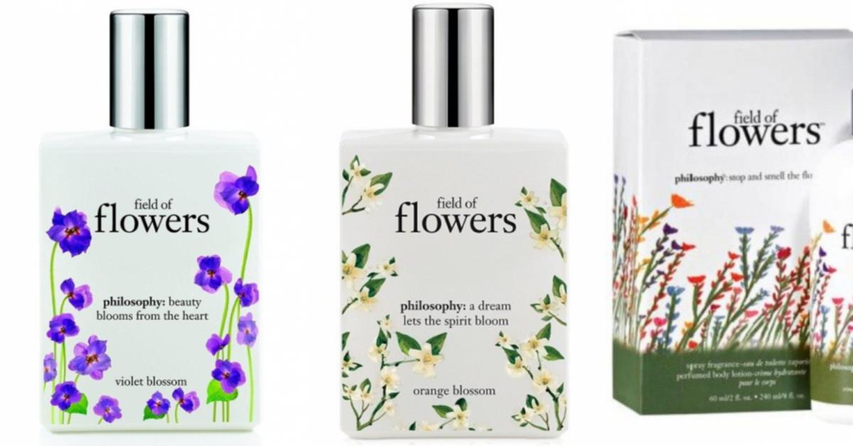 Philosophy Field of Flowers Orange Blossom and Violet Blossom New