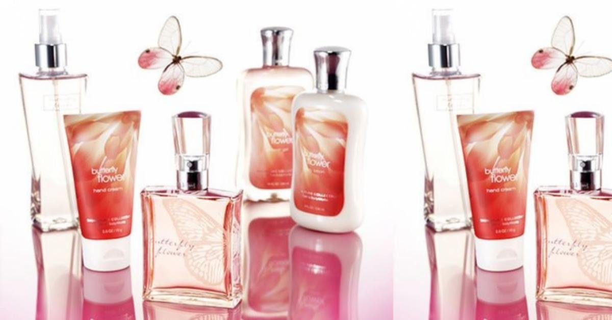 Bath and Body Works Butterfly Flower New Fragrances