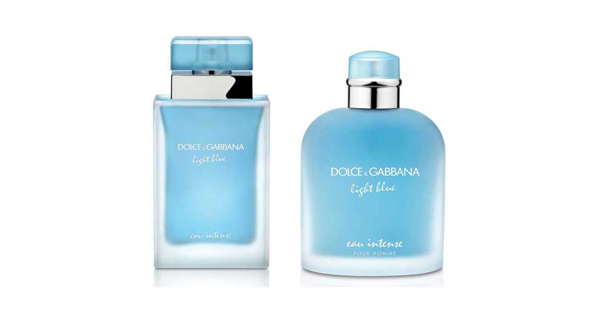 dolce and gabbana light blue intense women