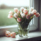 tulip-in-glass